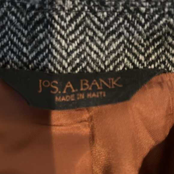 MENS GREY WOOL LONG JACKET - Picture 3 of 9